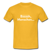 Männer T-Shirt: Bääääh, Menschen... - Gelb