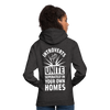 Unisex Hoodie: Introverts unite separately in your own homes. - Anthrazit