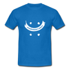 Männer T-Shirt: Schrödinger´s smiley - Royalblau
