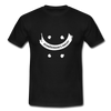 Männer T-Shirt: Schrödinger´s smiley - Schwarz