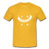 Männer T-Shirt: Schrödinger´s smiley - Gelb