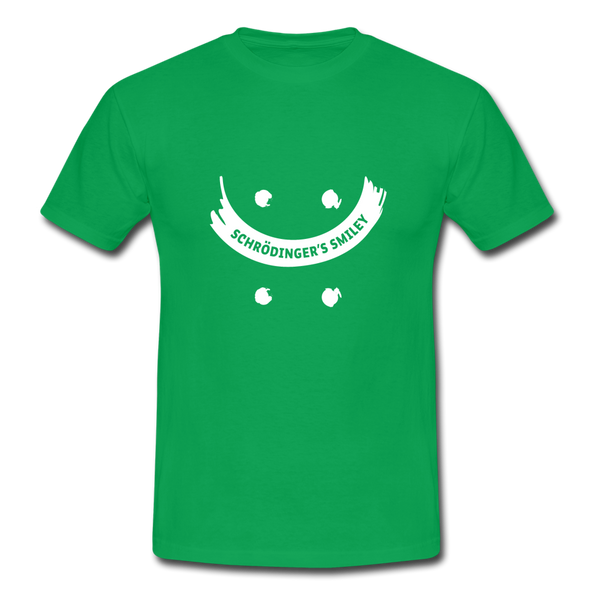 Männer T-Shirt: Schrödinger´s smiley - Kelly Green