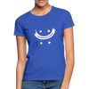 Frauen T-Shirt: Schrödinger´s smiley - Royalblau