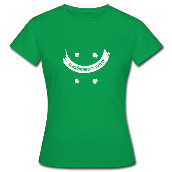 Frauen T-Shirt: Schrödinger´s smiley - Kelly Green