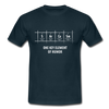 Männer T-Shirt: S Ar Ca Sm: One key element of humor - Navy