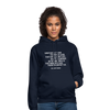 Unisex Hoodie: Sometimes I think the surest sign that intelligent life … - Navy