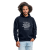 Unisex Hoodie: If we knew what it was we were doing, it would … - Navy