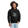 Unisex Hoodie: When science finally locates the center of … - Schwarz