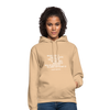 Unisex Hoodie: When science finally locates the center of … - Beige