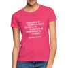 Frauen T-Shirt: Philosophy of science is about as useful … - Azalea