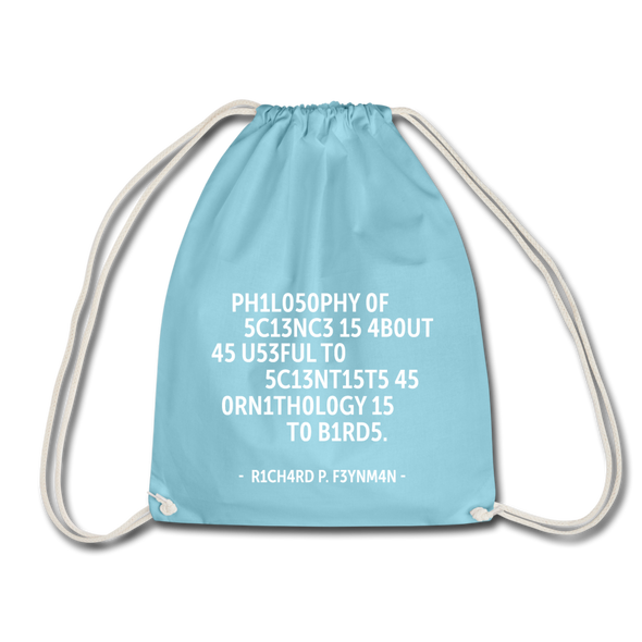 Turnbeutel: Philosophy of science is about as useful … - Aqua