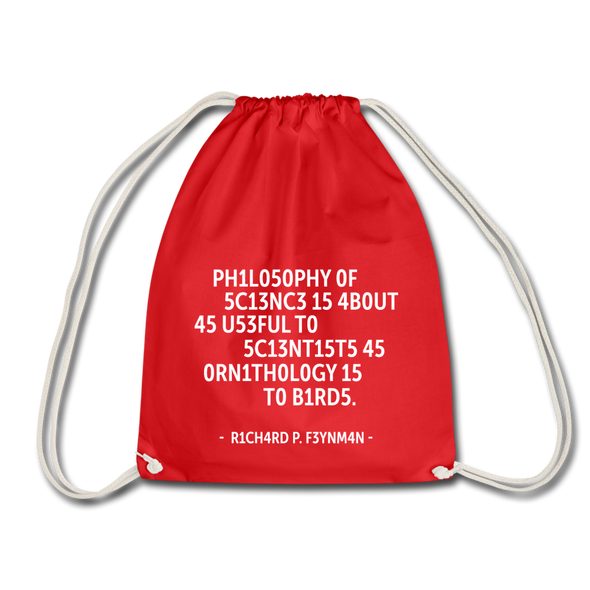 Turnbeutel: Philosophy of science is about as useful … - Rot