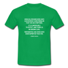 Männer T-Shirt: Medical researchers have discovered a new ... - Kelly Green