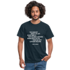 Männer T-Shirt: The saddest aspect of life right now is that science … - Navy