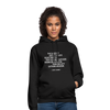 Unisex Hoodie: The saddest aspect of life right now is that science … - Schwarz