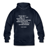 Unisex Hoodie: The saddest aspect of life right now is that science … - Navy