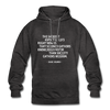 Unisex Hoodie: The saddest aspect of life right now is that science … - Anthrazit