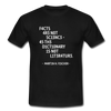 Männer T-Shirt: Facts are not science – as the dictionary is not … - Schwarz