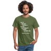 Männer T-Shirt: Facts are not science – as the dictionary is not … - Militärgrün