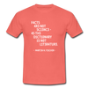 Männer T-Shirt: Facts are not science – as the dictionary is not … - Koralle