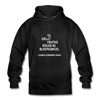 Unisex Hoodie: All great truths begin as blasphemies. - Schwarz