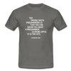 Männer T-Shirt: The trouble with programmers is that … - Graphit