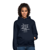Unisex Hoodie: The trouble with programmers is that … - Navy