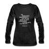 Frauen Premium Langarmshirt: The trouble with programmers is that … - Anthrazit