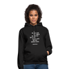 Unisex Hoodie: I would like to change the world but they … - Schwarz