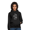 Unisex Hoodie: Being a nerd just means you are passionate … - Schwarz