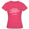 Frauen T-Shirt: Whatever makes you weird, is probably … - Azalea