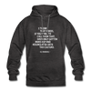 Unisex Hoodie: I think that nerds, if you want to call them that … - Anthrazit