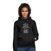 Unisex Hoodie: From this point on, I’m going to treat people exactly … - Schwarz