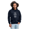 Unisex Hoodie: From this point on, I’m going to treat people exactly … - Navy