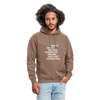 Unisex Hoodie: Erinnere einfach mal Deine Mitmenschen: Man … - Mokka