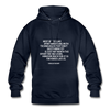 Unisex Hoodie: Most of the time spent wrestling with technologies … - Navy