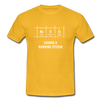 Männer T-Shirt: Never change a running system - Gelb