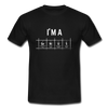 Männer T-Shirt: I’m a genius - Schwarz