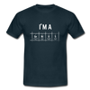 Männer T-Shirt: I’m a genius - Navy