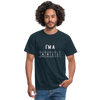 Männer T-Shirt: I’m a genius - Navy