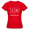 Frauen T-Shirt: OMG – what else can I say? - Rot