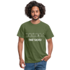 Männer T-Shirt: Oh crap – that sucks! - Militärgrün