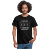 Männer T-Shirt: Be your own hero. It is cheaper than a … - Schwarz