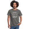 Männer T-Shirt: Be your own hero. It is cheaper than a … - Graphit