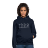 Unisex Hoodie: Yes, I can - Navy