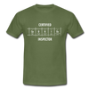 Männer T-Shirt: Certified Cookies Inspector - Militärgrün