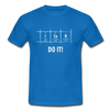 Männer T-Shirt: I can do it - Royalblau