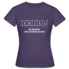 Frauen T-Shirt: Brains are awesome. I wish everyone had one. - Dunkellila