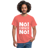 Männer T-Shirt: Nö! Einfach Nö! - Koralle