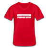Männer-T-Shirt mit V-Ausschnitt: Es ist ganz einfach: Verpiss Dich! - Rot